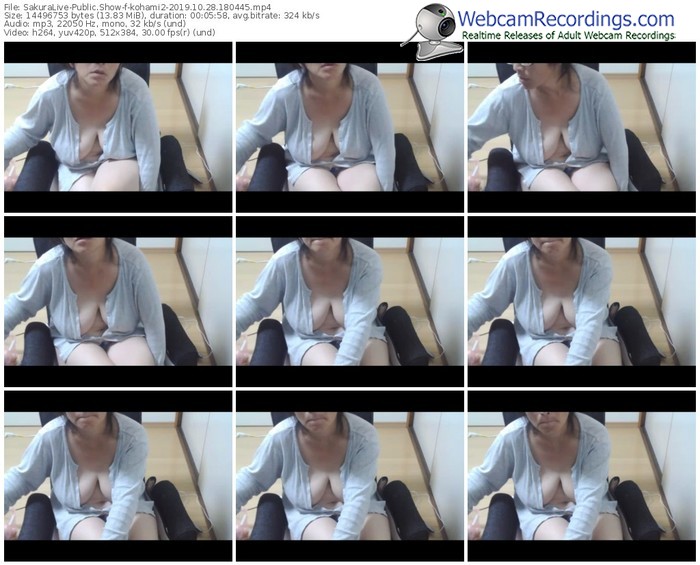 sakuralivejp-kohami2-webcam-show-10_28_2019-18_04_45