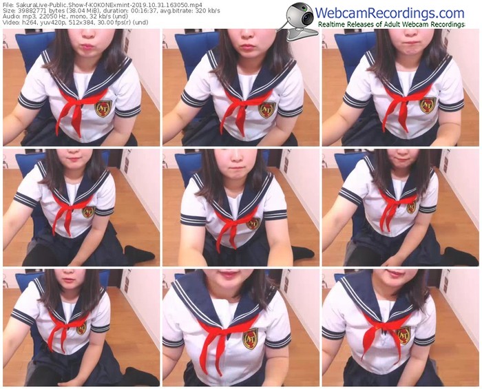 sakuralivejp-kokonexmint-webcam-show-10_31_2019-16_30_50